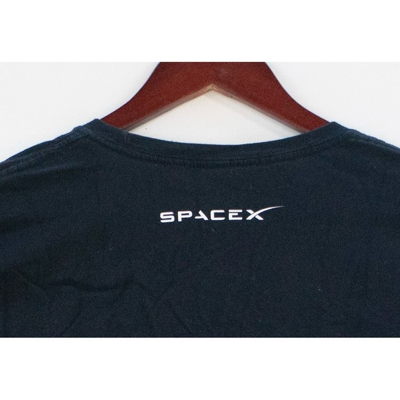 Space X Official Merch Occupy Mars T-Shirt Black Elon Musk Men's Size 3X - Picture 6 of 6